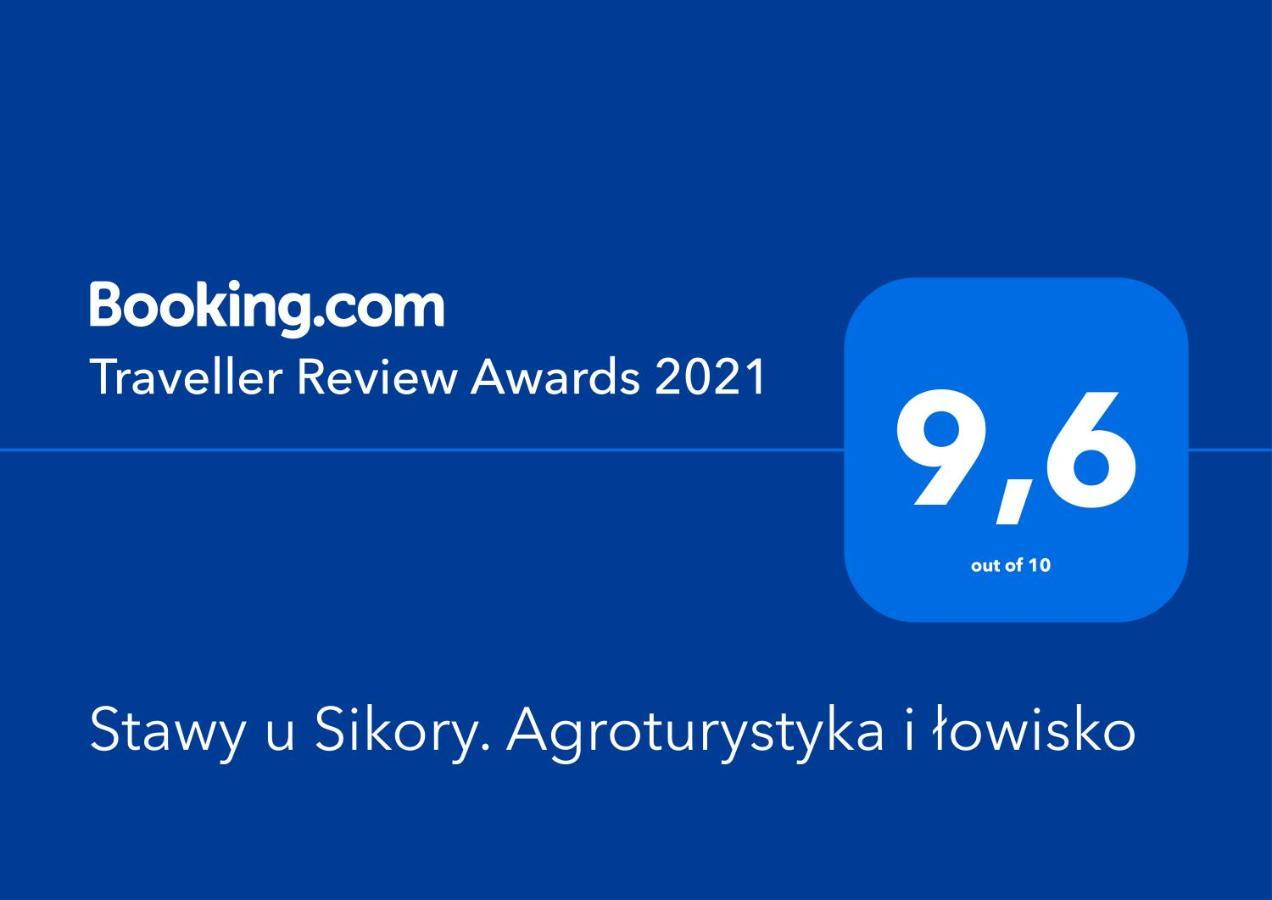 Stawy U Sikory - Dom Rybak - Agroturystyka I Lowisko Nowa Wies  المظهر الخارجي الصورة