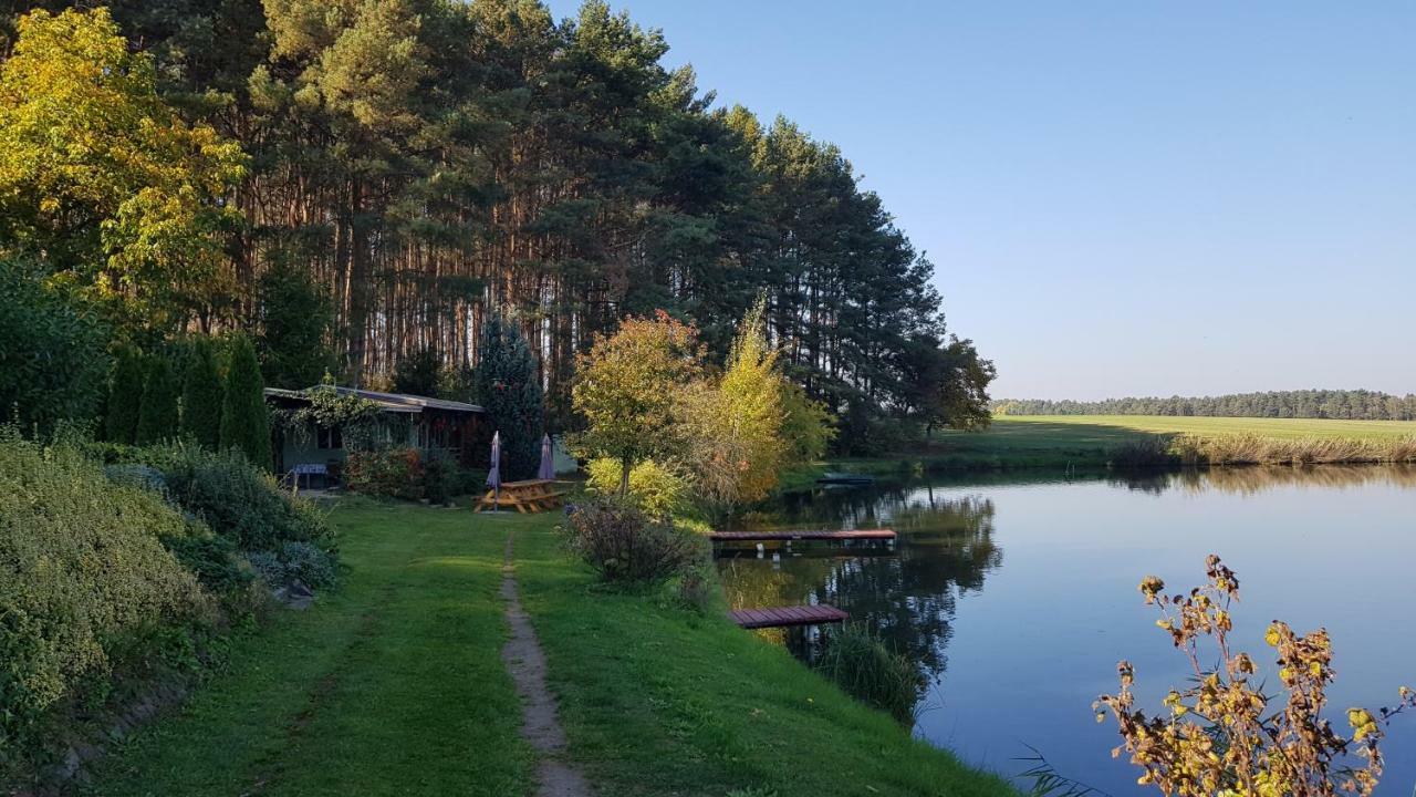 Stawy U Sikory - Dom Rybak - Agroturystyka I Lowisko Nowa Wies  المظهر الخارجي الصورة